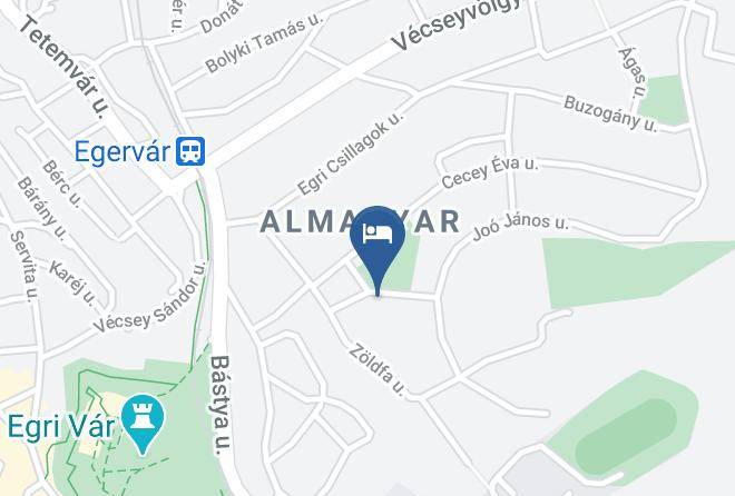 Eger - Pension Illaberek Maps