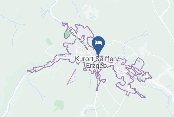 Erzgebirgskreis - Pension Im Spielzeughof Seiffen Maps