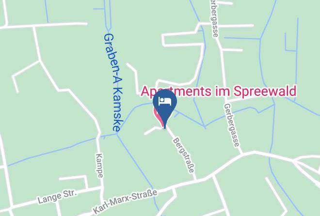 Oberspreewald Lausitz - Pension Im Spreewald Familie Nopper Maps