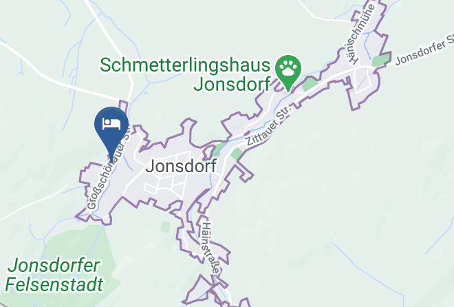 Gorlitz - Pension Immergrun Maps