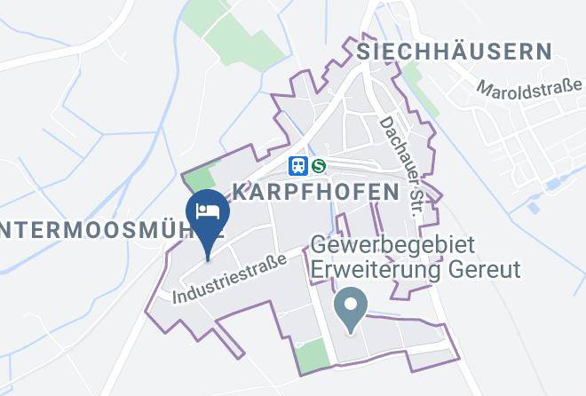 Dachau - Pension In 1 Maps