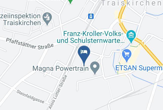Baden - Pension Ina Maps