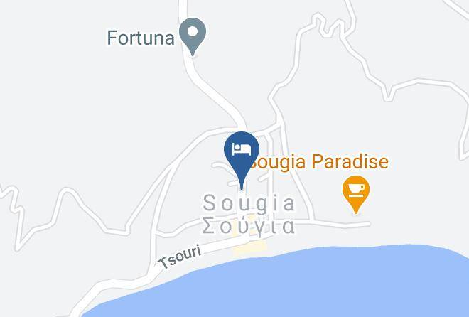 Khania - Pension Irene Maps
