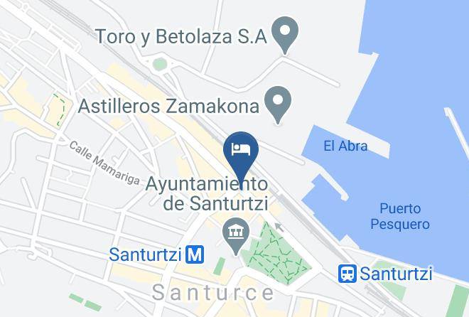 Bizkaia - Pension Iruna Maps