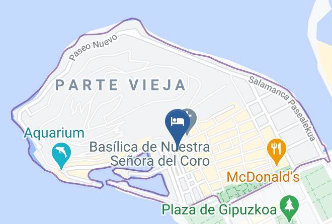 Gipuzkoa - Pension Iturriza Maps