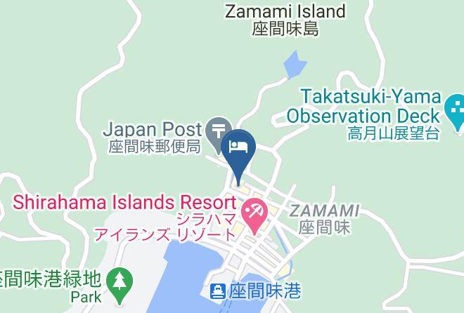 Zamami Vil Shimajiri District - Pension Iyonchi Maps
