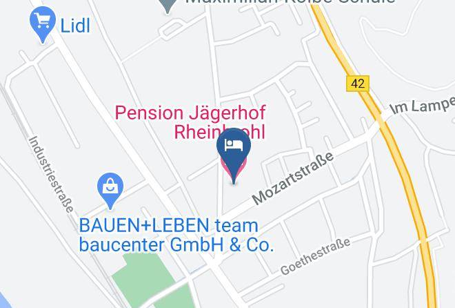 Neuwied - Pension Jagerhof Rheinbrohl Maps