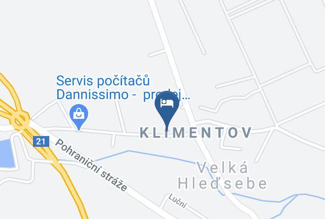 Cheb - Pension Jana Maps