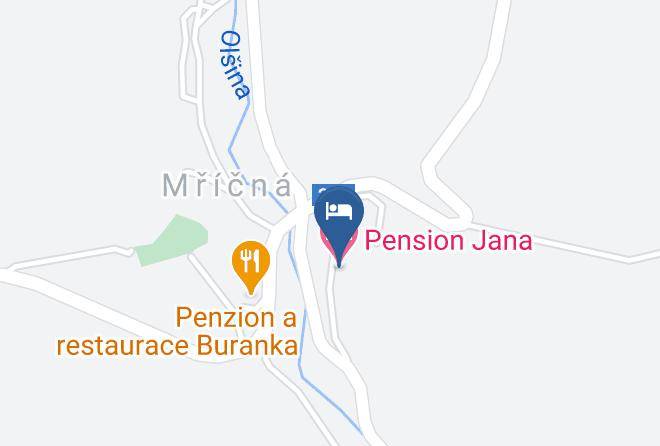 Semily - Pension Jana Maps