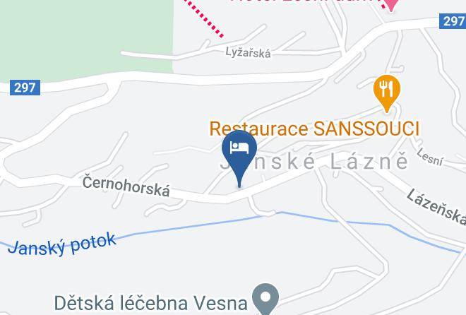 Trutnov - Pension Jansky Potok Ii Maps