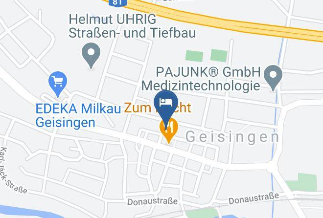 Tuttlingen - Pension Jasmin Maps