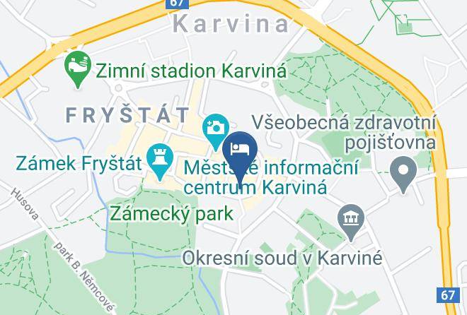 Karvina - Pension Jelen Maps