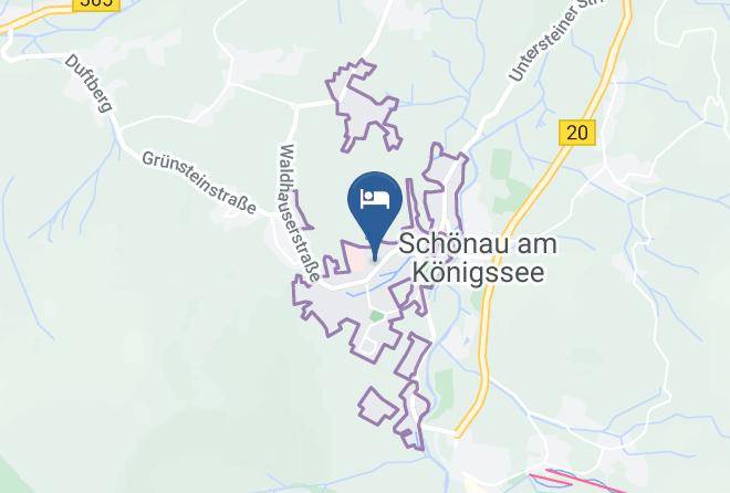 Berchtesgadener Land - Pension Jennerblick Maps
