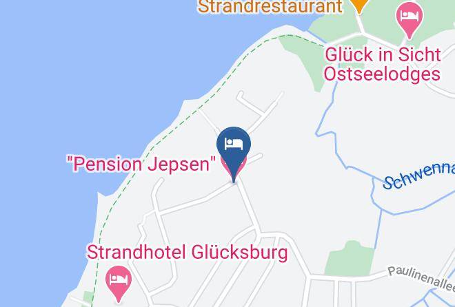 Schleswig Flensburg - Pension Jepsen Maps