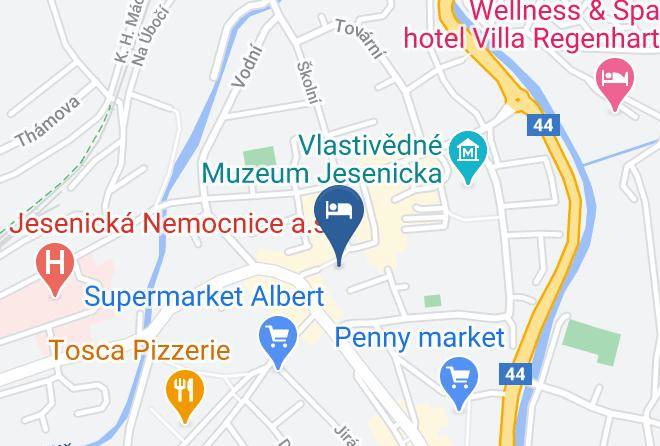 Hotel Jesenik Map