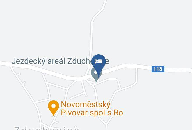 Pribram - Pension Jezerna Maps