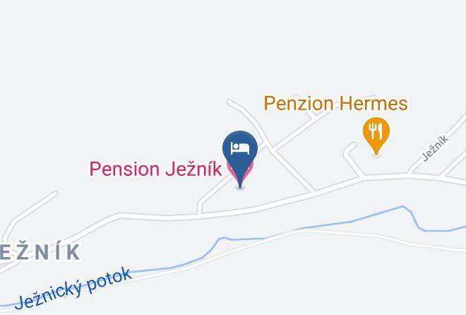 Bruntal - Pension Jeznik Maps