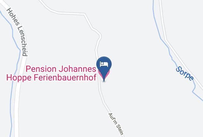 Hochsauerlandkreis - Pension Johannes Hoppe Ferienbauernhof Maps