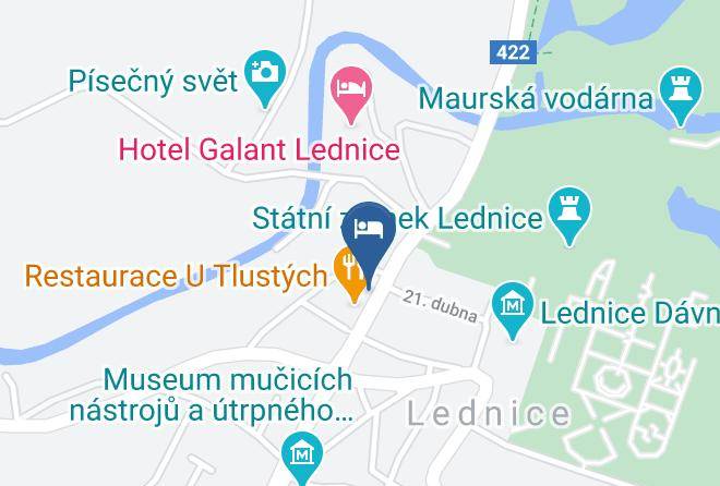Breclav - Pension Jordan Maps