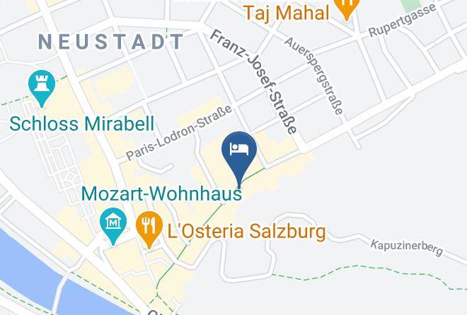 Salzburg - City Hotel Junger Fuchs Maps