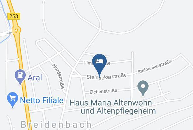 Marburg Biedenkopf - Pension Junker Maps