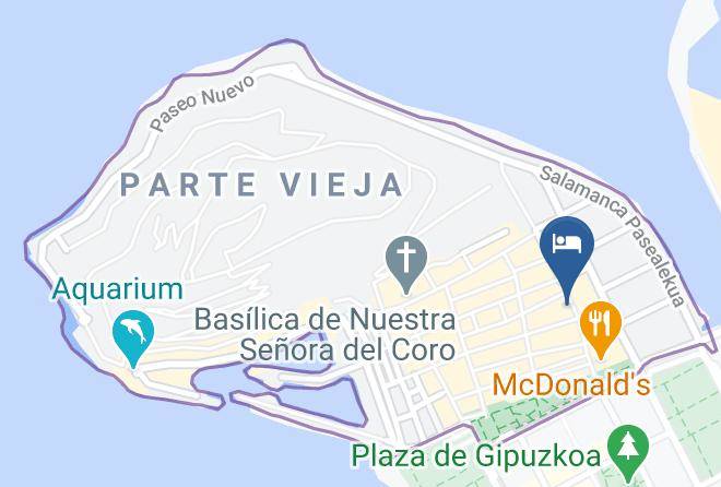 Gipuzkoa - Pension Kaixo Maps