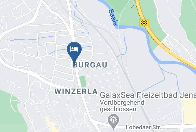 Jena - Pension Kalbitz Maps