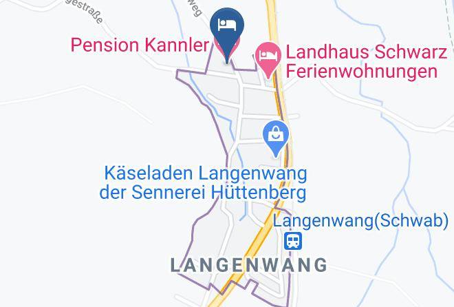 Oberallgau - Pension Kannler Maps