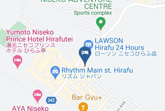 Kutchan Townabuta District - Pension Kanon Maps
