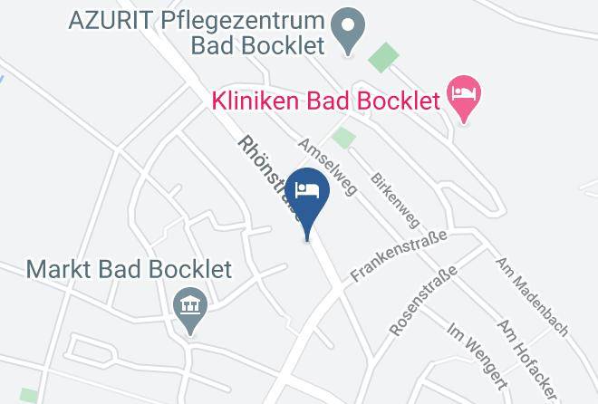Bad Kissingen - Pension Karin Maps
