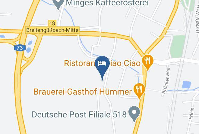 Bamberg - Pension Karin & Hummer Brau Maps