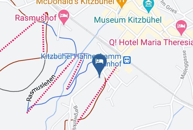 Kitzbuhel - Pension Karlberger Maps