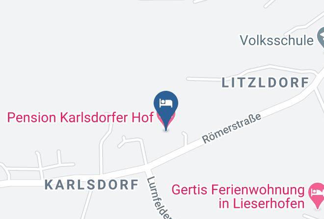Spittal An Der Drau - Pension Karlsdorfer Hof Maps