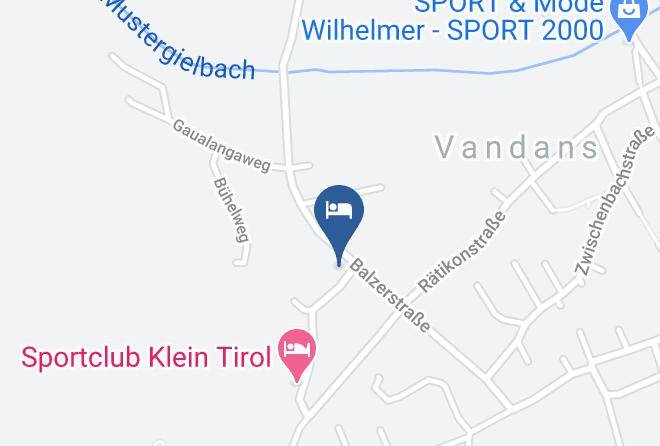 Bludenz - Pension Karolin Maps