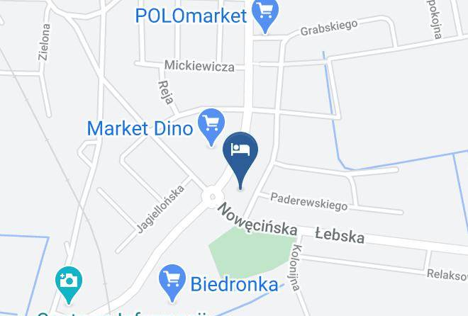 Leborski - Pension Karolina Accommodation Leba Maps