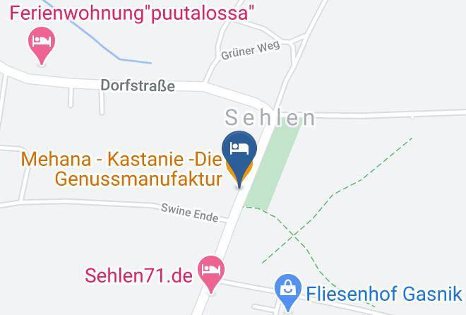 Vorpommern Rugen - Pension Kastanie Maps