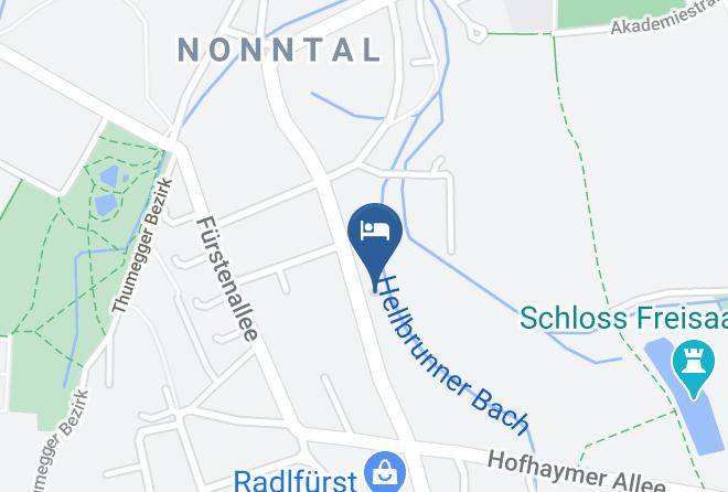Salzburg - Pension Katrin Maps