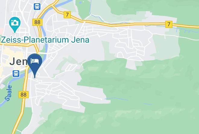 Jena - Pension Katzschmann Maps