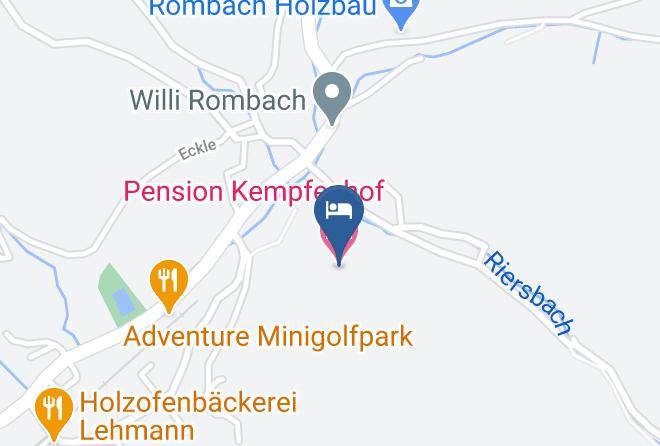Ortenaukreis - Pension Kempfenhof Maps