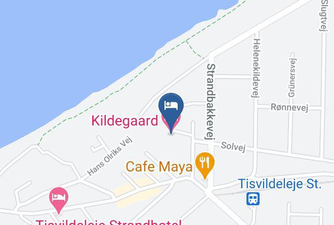 Tisvildeleje - Pension Kildegaard Maps