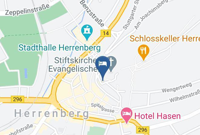Boblingen - Pension Kirchgasse Maps