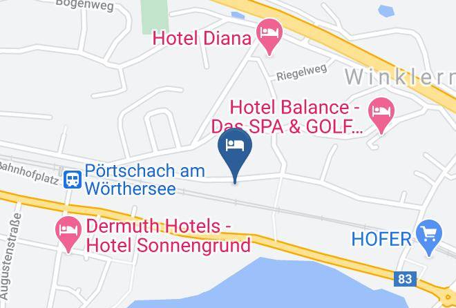 Klagenfurt Land - Pension Kitty Maps