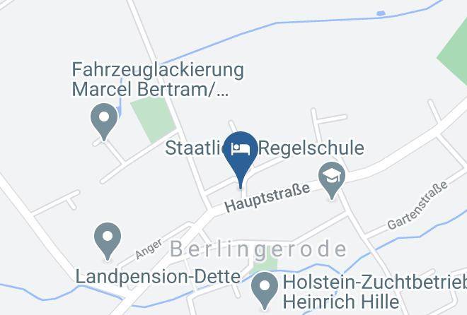 Eichsfeld - Pension Klappen Eck Maps