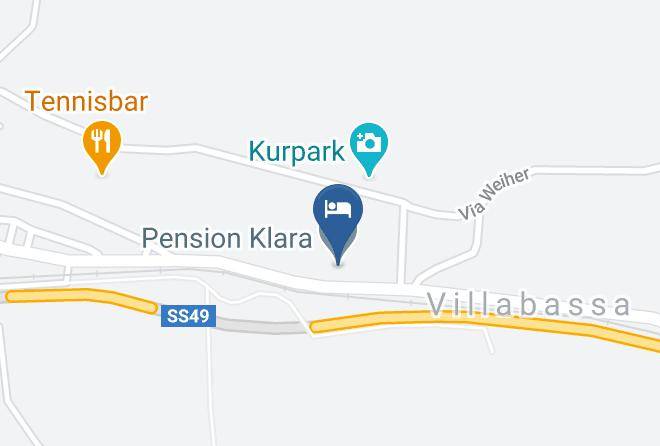 Bolzano - Pension Klara Maps
