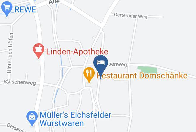 Eichsfeld - Pension Klee Maps