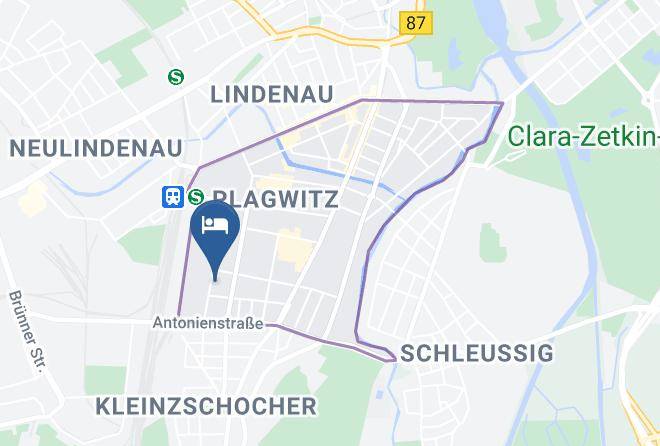 Leipzig - Pension Klingenstr 23 Maps
