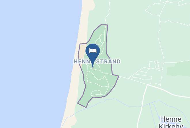 Henne - Pension Klitgarden Maps