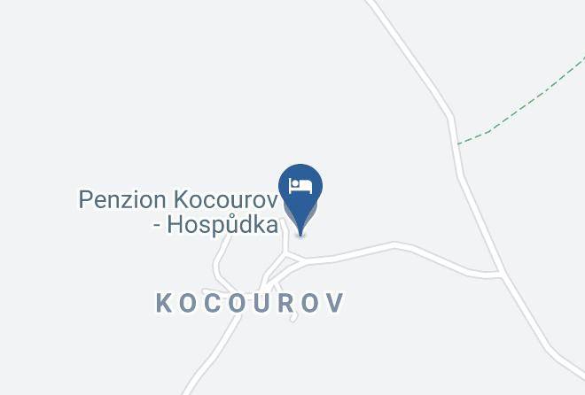 Litomerice - Pension Kocourov Squash Maps
