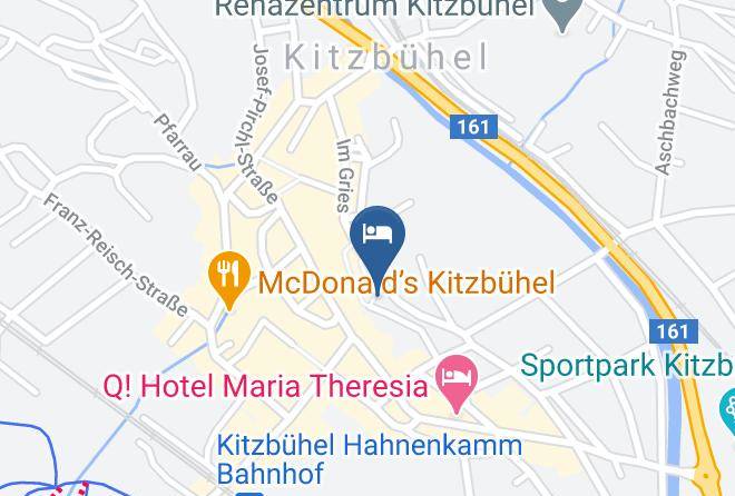 Kitzbuhel - Pension Kometer Maps