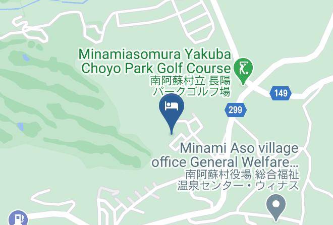 Minamiaso Vil Aso District - Pension Konomi Maps